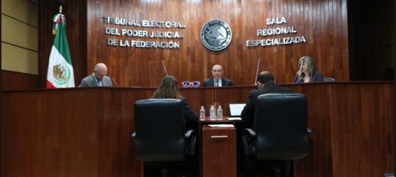 EL TITULAR DEL EJECUTIVO FEDERAL VULNERÓ LA LEY ELECTORAL CON EXPRESIONES VERTIDAS EN CONFERENCIA MATUTINA: SALA ESPECIALIZADA
