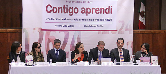 LA SALA REGIONAL GUADALAJARA LLEVÓ A CABO LA PRESENTACIÓN DEL LIBRO “CONTIGO APRENDÍ: UNA LECCIÓN DE DEMOCRACIA GRACIAS A LA SENTENCIA 12624”