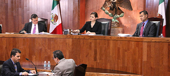 LA SALA REGIONAL GUADALAJARA RESOLVIÓ CINCO MEDIOS DE IMPUGNACIÓN PROMOVIDOS EN LOS ESTADOS DE BAJA CALIFORNIA, DURANGO Y SINALOA.