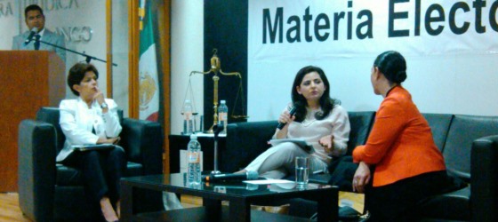 Magistrada Mónica Aralí Soto Fregoso participó en el Curso de Actualización en Materia Electoral en Durango, Durango.