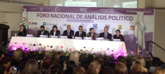 Magistrada Mónica Soto Participa en el Foro Nacional de Análisis Político, en Monterrey, NL