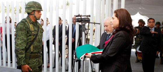 La Sala Regional Guadalajara realiza Ceremonia de Incineración de Bandera Nacional