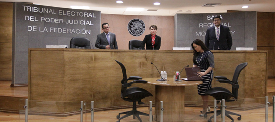 LA SALA MONTERREY MODIFICA ACUERDO SOBRE PARIDAD EN CANDIDATURAS Y ORDENA AL INSTITUTO ESTATAL ELECTORAL DE AGUASCALIENTES EMITA UNO NUEVO