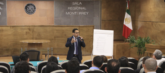 SALA MONTERREY CONTINÚA CON TALLERES PARA ELABORACION DE SENTENCIAS