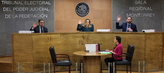 LA SALA MONTERREY CONCLUYE LA DECISIÓN DE IMPUGNACIONES CONTRA ELECCIONES DE DIPUTADOS FEDERALES Y SENADORES DE LA SEGUNDA CIRCUNSCRIPCIÓN