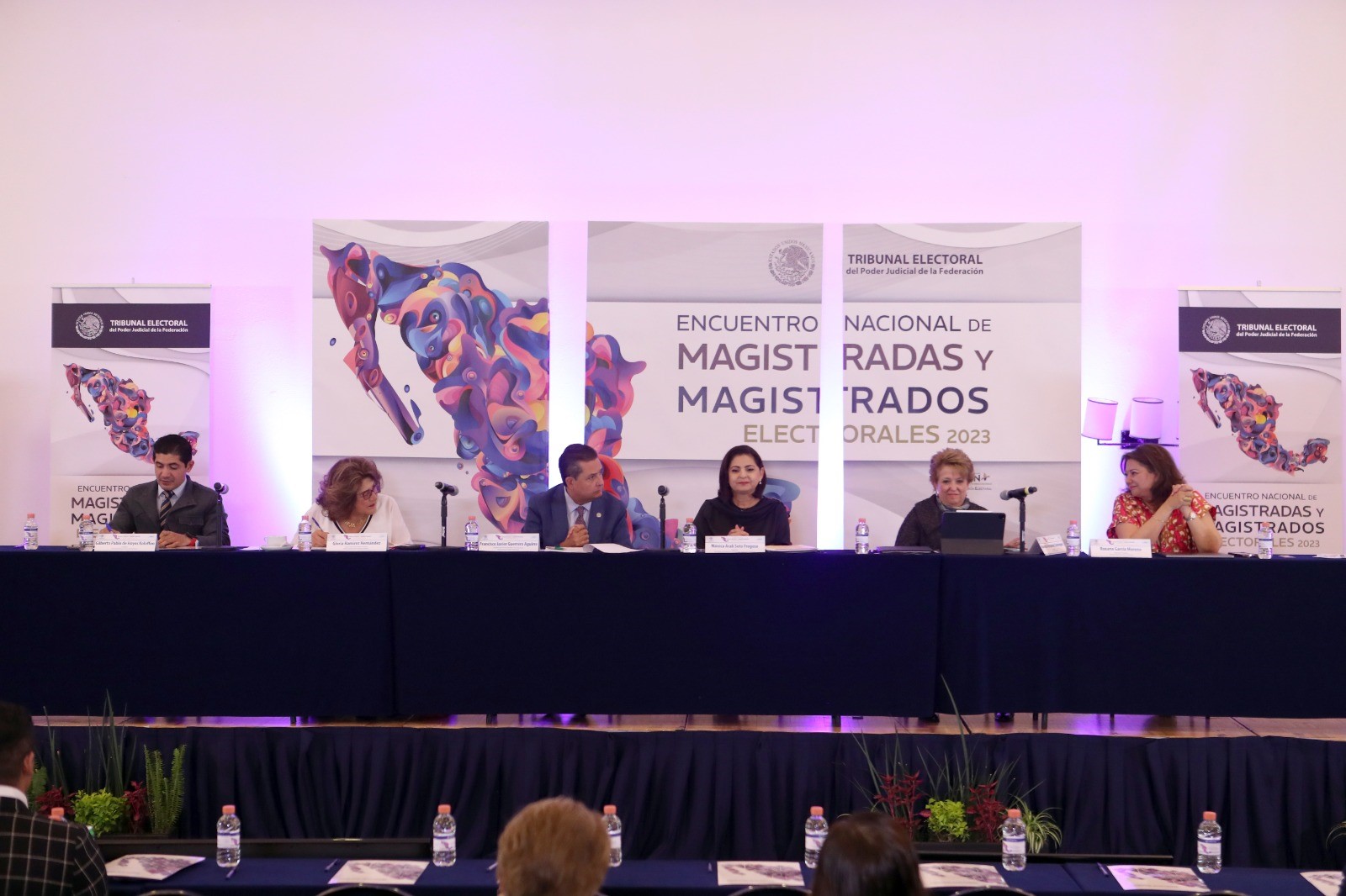 TEPJF clausura trabajos del Encuentro Nacional <br />
de Magistradas y Magistrados Electorales 2023<br />