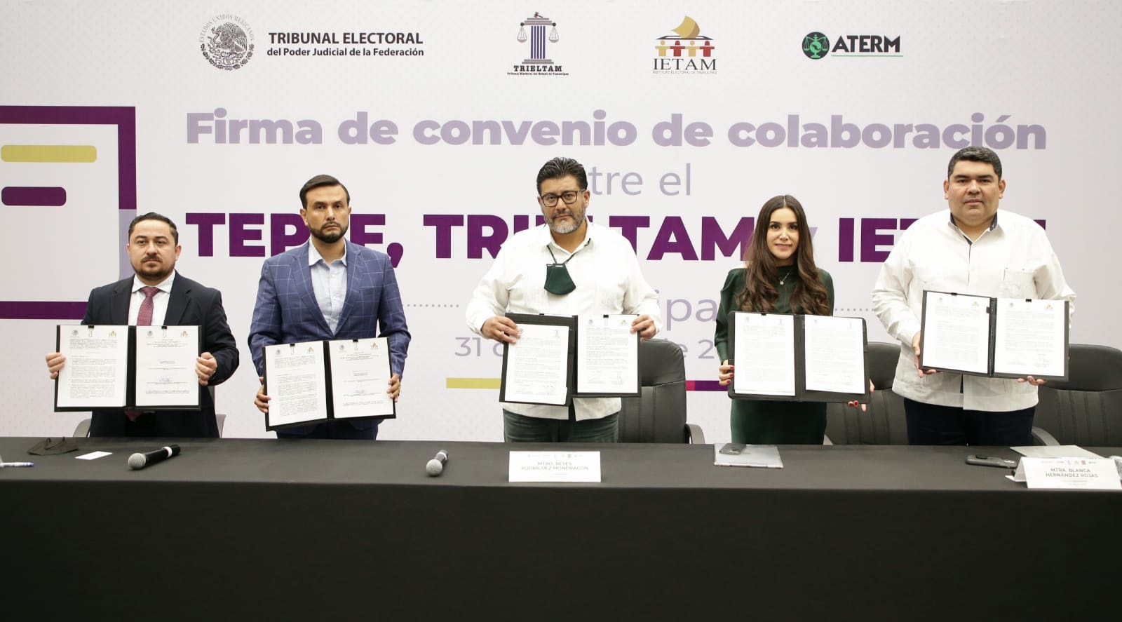 Buscan TEPJF y autoridades electorales de Tamaulipas impulsar una justicia electoral cercana a la ciudadanía