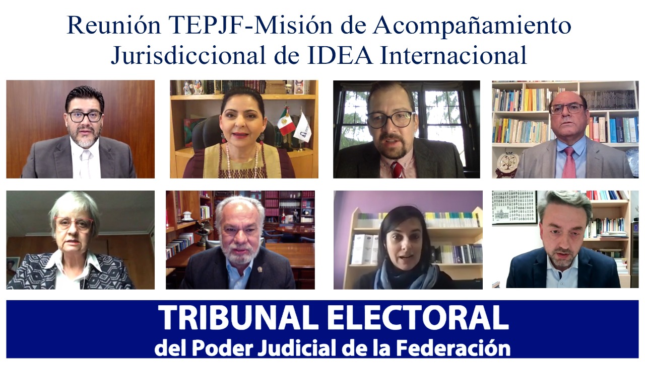 IDEA Internacional reconoce calidad de la labor del TEPJF como resultado de misión de acompañamiento jurisdiccional