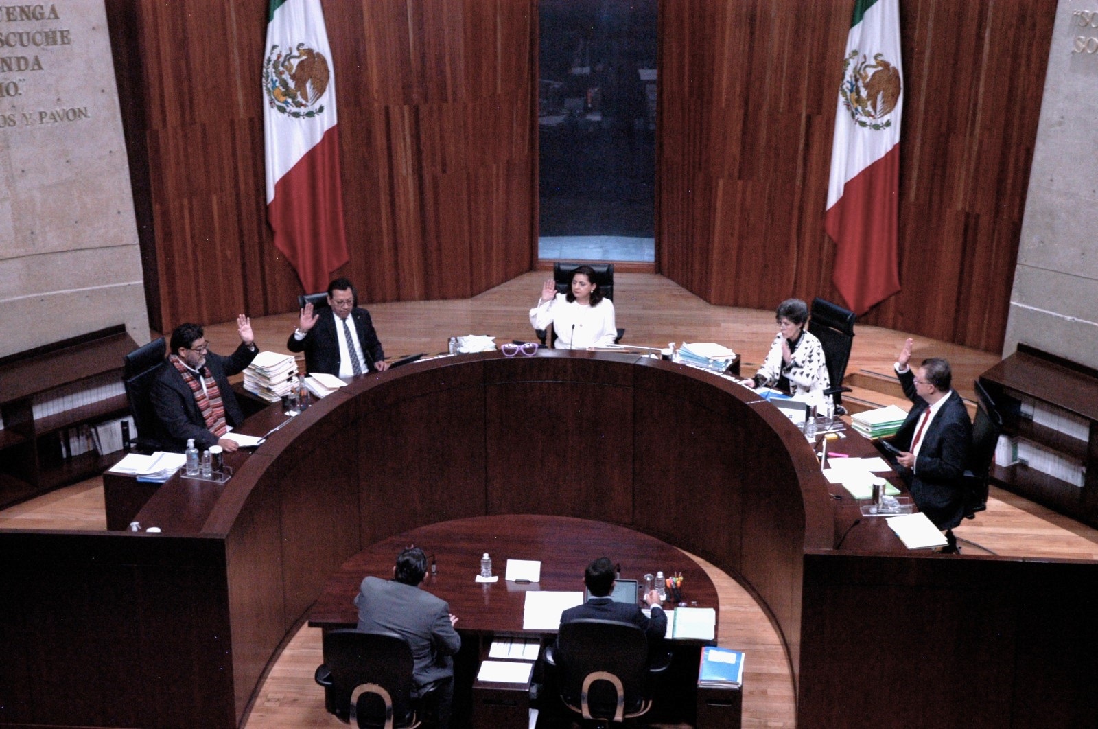 La Sala Superior del TEPJF confirmó el registro del convenio de la coalición "Fuerza y Corazón por México” para el proceso electoral federal 2023-2024