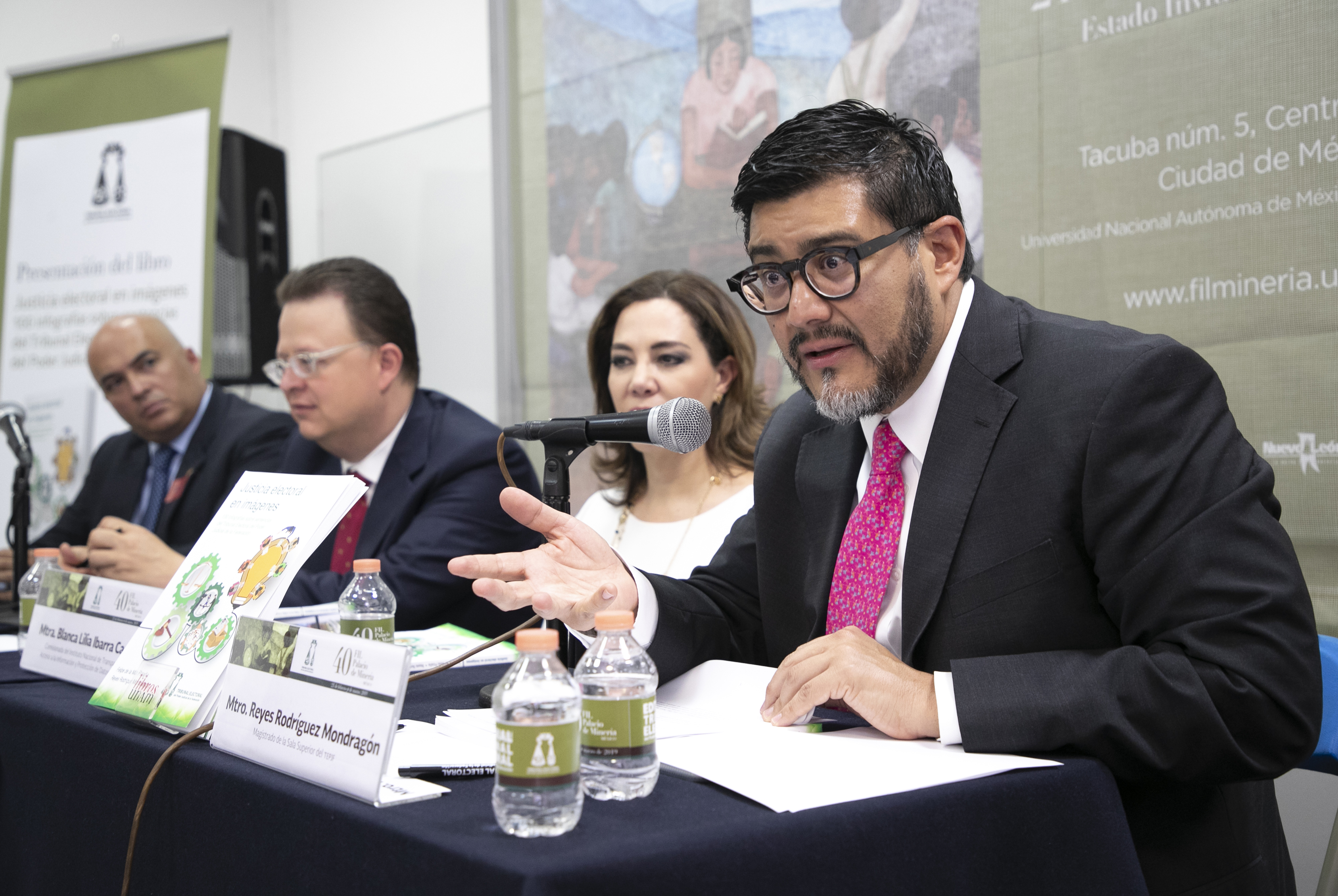  El TEPJF, presente en la 40 Feria Internacional del Libro del Palacio de Minería