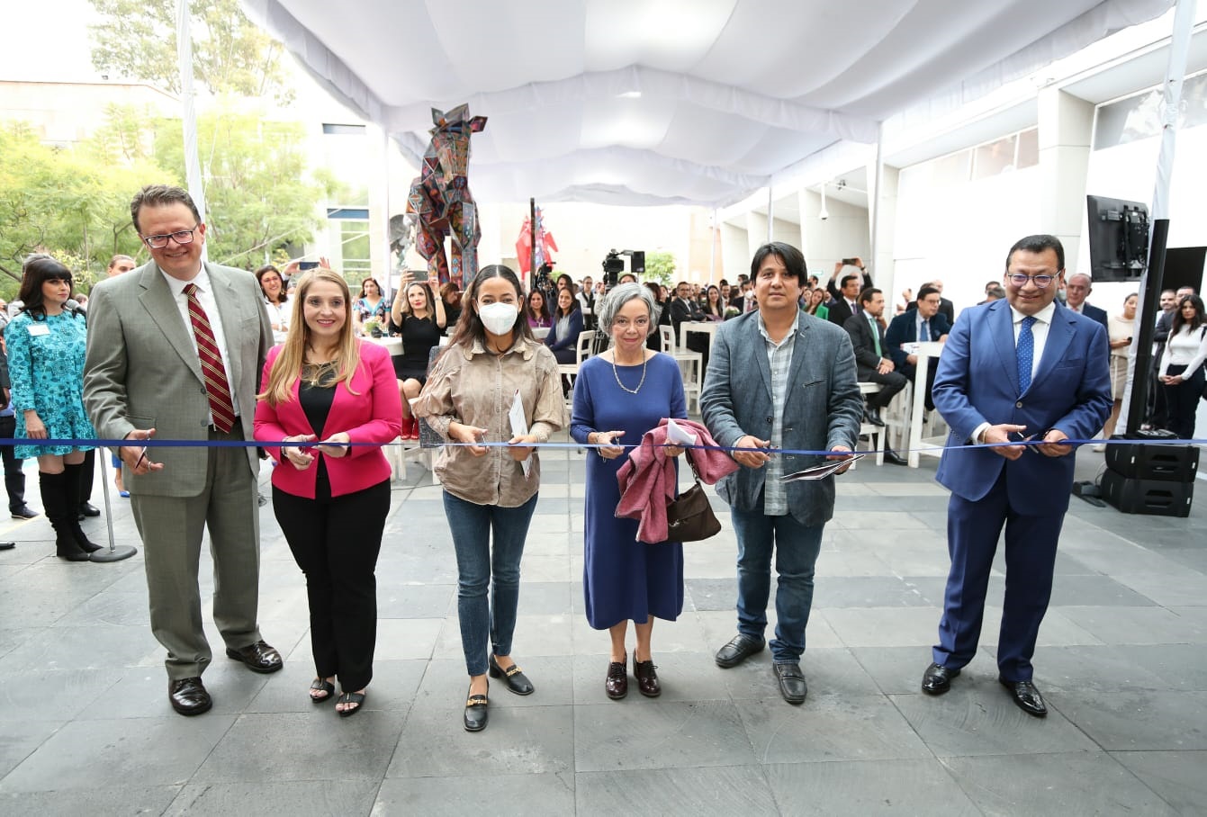 Se exhibe en el Tribunal Electoral la exposición “La inclusión a través del color”, del artista oaxaqueño Fernando Andriacci