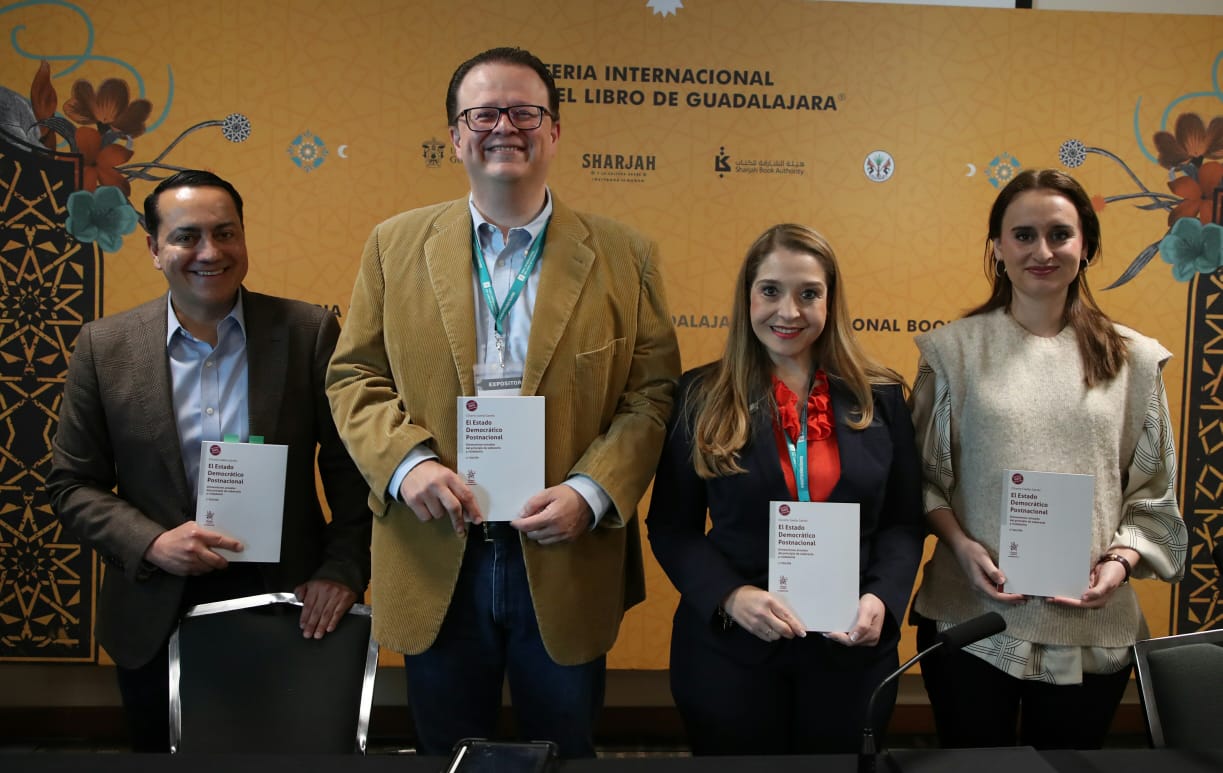 Se presenta en la FIL Guadalajara 2022 la segunda edición del libro “El estado democrático postnacional, dimensiones actuales del principio de ciudadanía y soberanía”