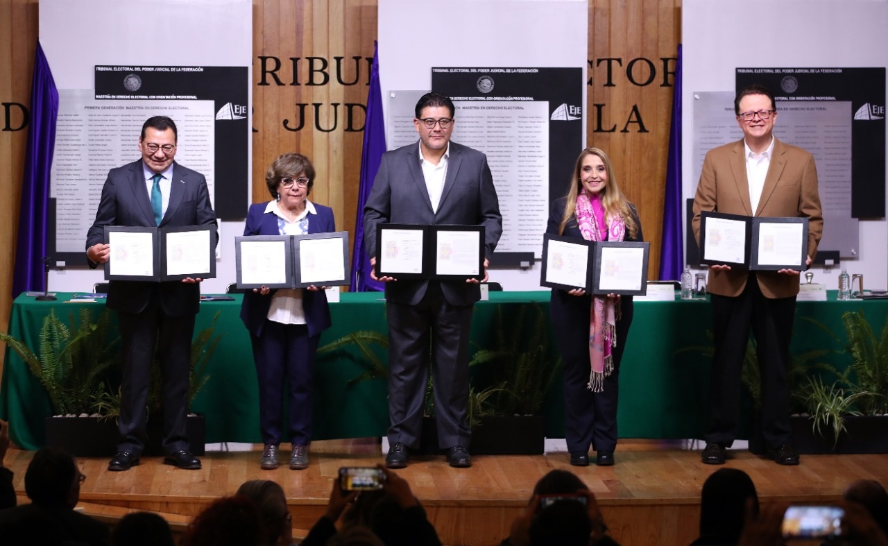 La Escuela Judicial Electoral celebra sus cinco primeros años con estampilla postal conmemorativa