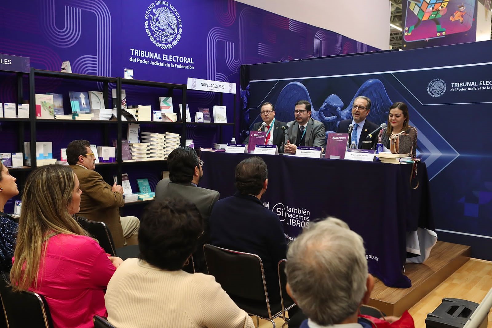 Realiza TEPJF conversatorios y la presentación de un libro sobre democracia y derechos político-electorales de grupos discriminados en la FIL de Guadalajara