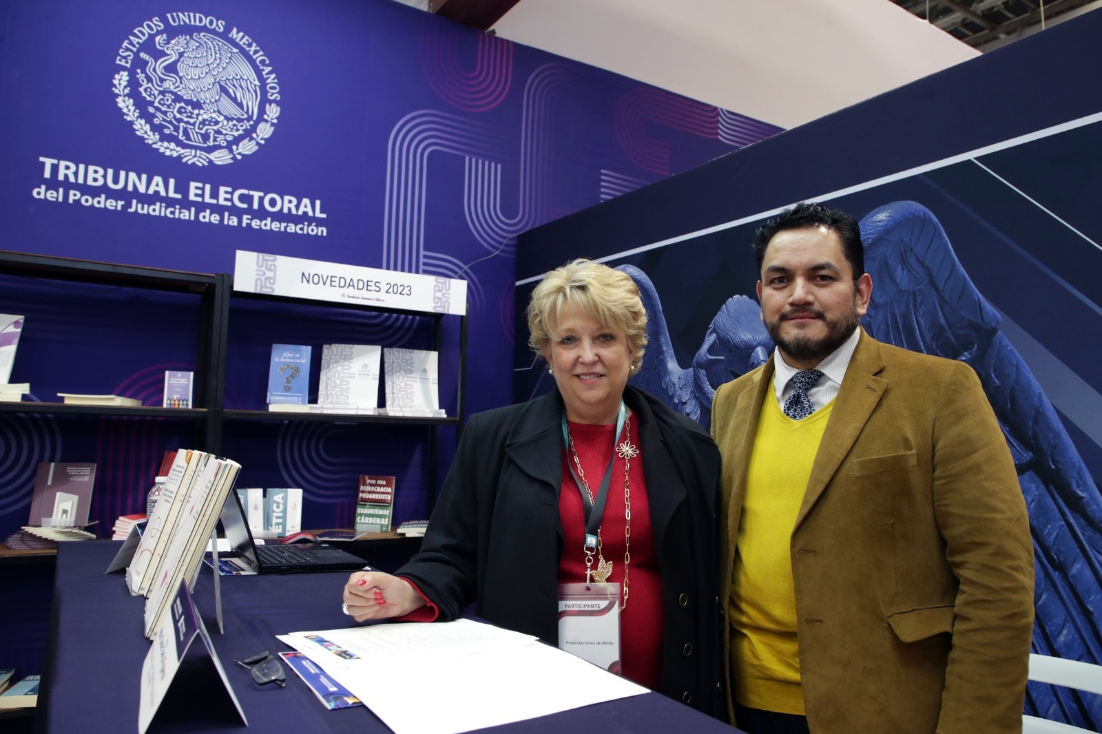 Con la presentación de dos obras, el Tribunal Electoral concluye séptimo día de actividades en la FIL Guadalajara 2023