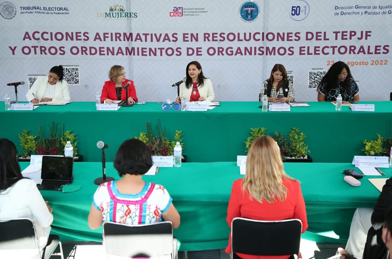 El TEPJF e INMUJERES realizan foro para analizar el impacto de las acciones afirmativas en materia de igualdad sustantiva