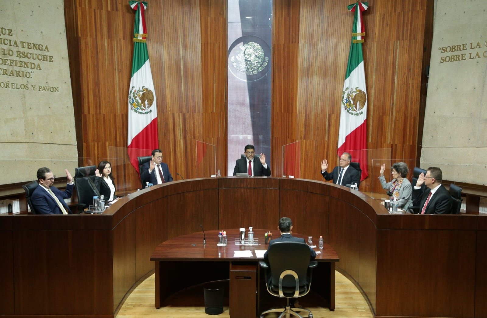 La Sala Superior emitió el cómputo final y declaró concluido el proceso de revocación de mandato del presidente de la República electo para el período constitucional 2018-2024