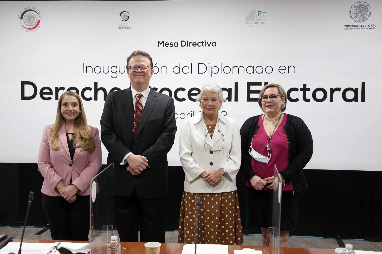 Se inaugura Diplomado en Derecho Procesal Electoral dirigido a las personas integrantes del Senado de la República organizado por la Escuela Judicial Electoral del TEPJF