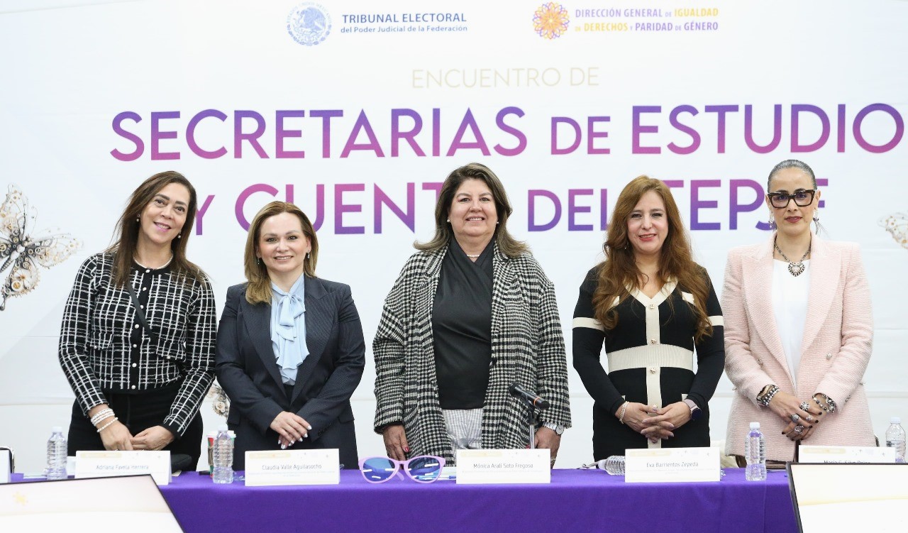 El TEPJF realiza segundo Encuentro de Secretarias de Estudio y Cuenta