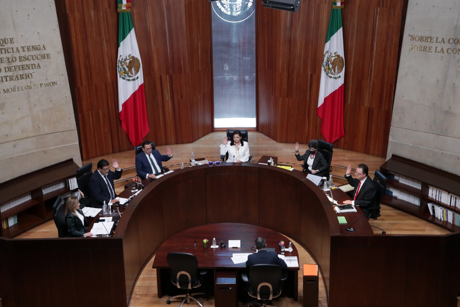 Sala Superior del TEPJF emitió el dictamen sobre cómputo final, la declaración de validez de la elección y declaratoria de Presidenta Electa