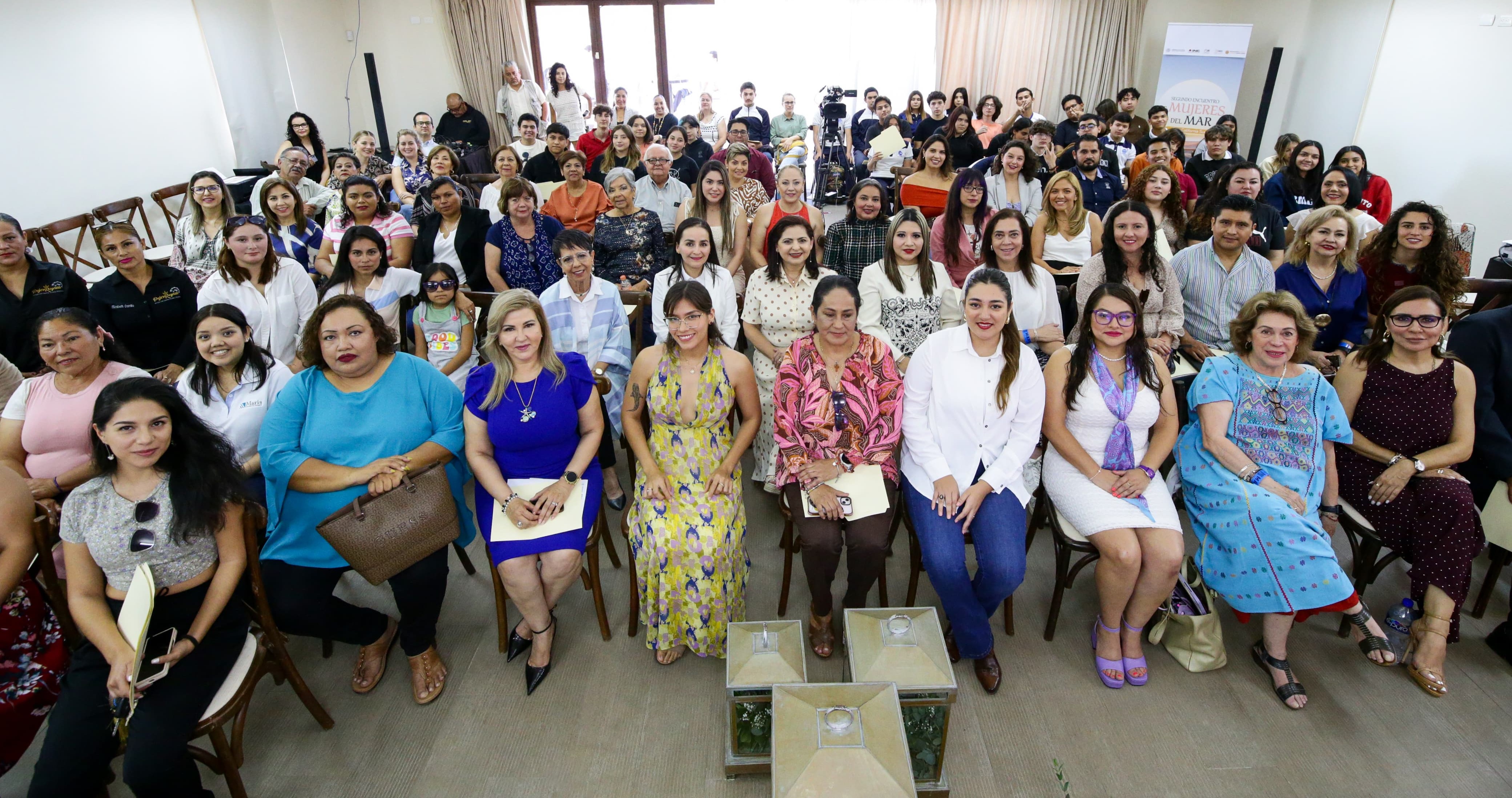Encabeza la magistrada presidenta del Tribunal Electoral Mónica Soto el Segundo Encuentro Mujeres del Mar