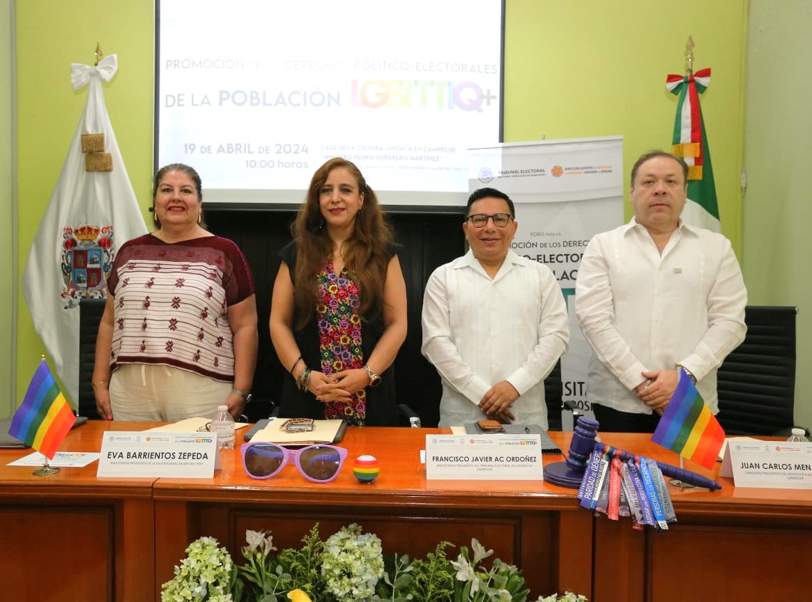 El Tribunal Electoral promueve la inclusión de la población LGBTTTI+ en la vida política del país