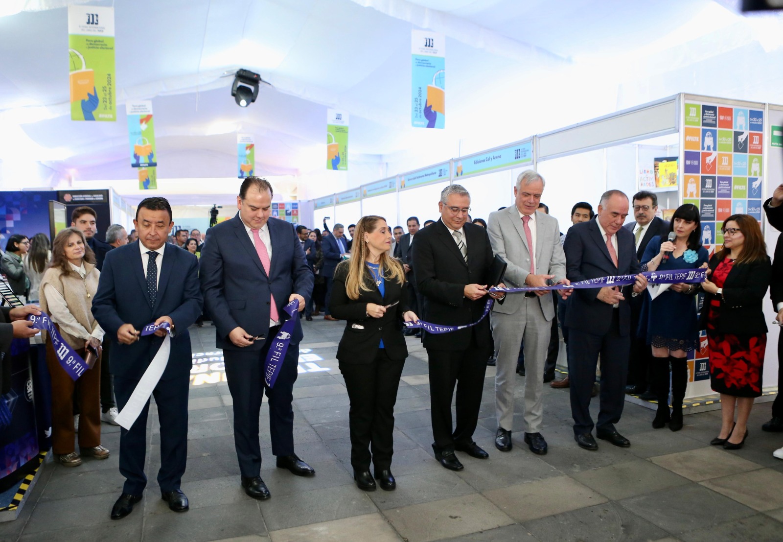 Inicia 9ª Feria Internacional del Libro del TEPJF