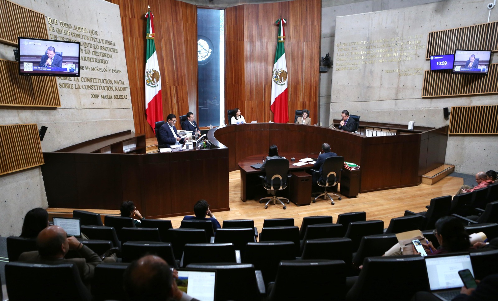 La Sala Superior del TEPJF determinó que es constitucionalmente inviable suspender proceso electoral extraordinario del PJF 2024-2025