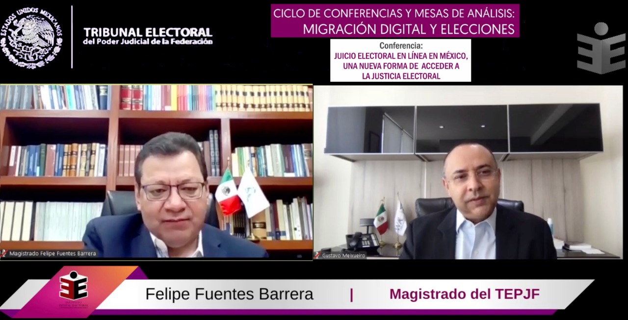 El TEPJF está preparado para enfrentar los complejos procesos electorales de 2021: Felipe Fuentes