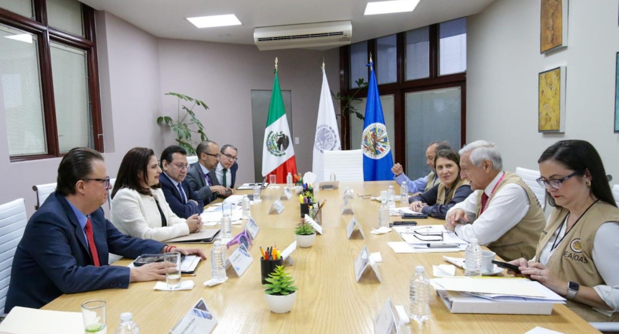 TEPJF recibe a Misión de Observación Electoral de la OEA
