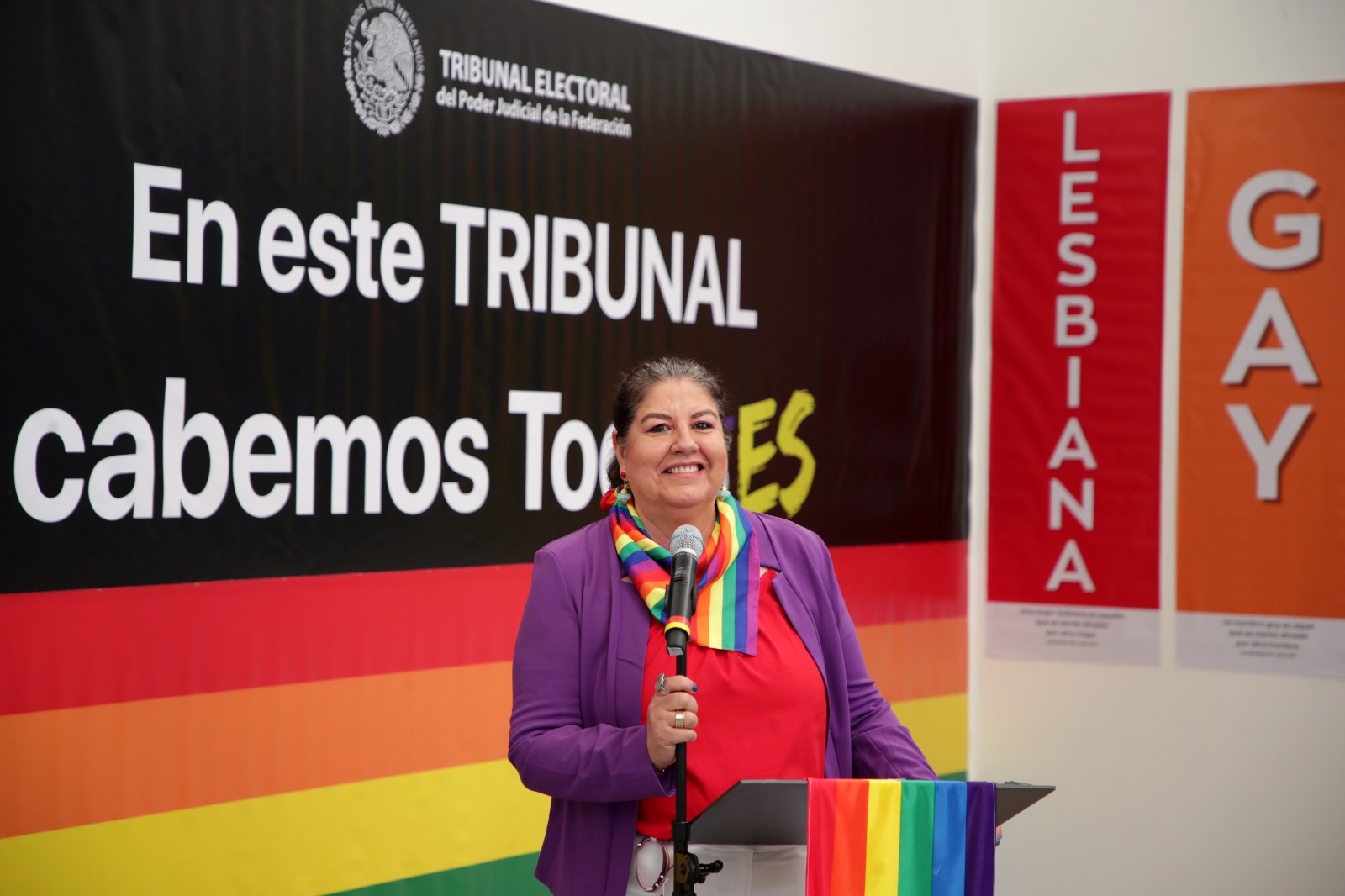 El TEPJF se suma a la conmemoración del Día Internacional del Orgullo LGBTIQ+ al visibilizar avances y retos en materia político-electoral