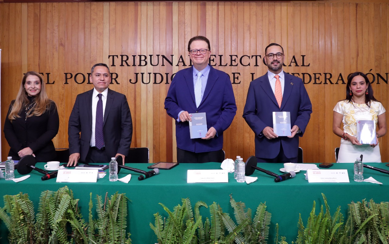 Desde una visión de justicia inclusiva, se presenta libro "Justicia electoral principialista" en el "Seminario Electoral 25 años del TEPJF”