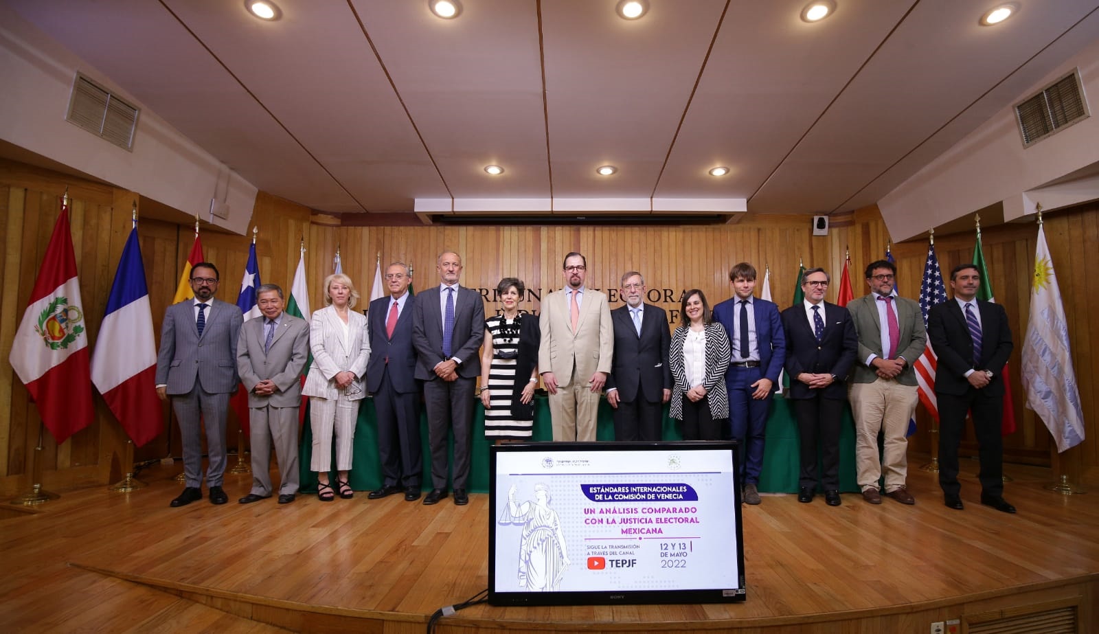 La magistrada Janine Otálora y el magistrado José Luis Vargas participan en el primer día de trabajos del evento “Estándares internacionales de la Comisión de Venecia: un análisis comparado con la justicia electoral mexicana”