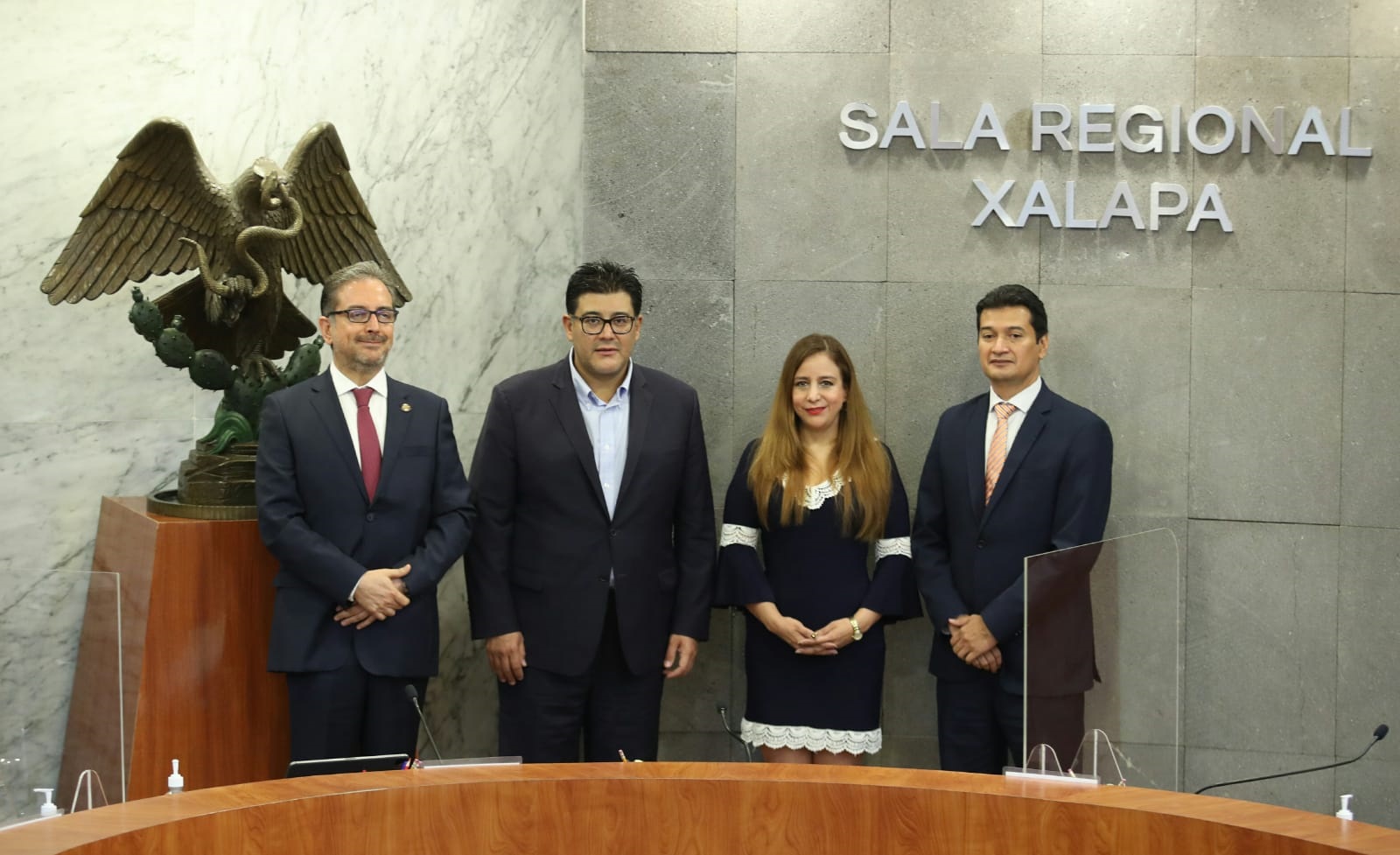 Se realiza Reunión de Vinculación con Tribunales Electorales Locales de la III Circunscripción Plurinominal en Sala Xalapa, con el objetivo de fortalecer la institucionalidad democrática