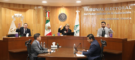 SALA REGIONAL TOLUCA CONFIRMA SENTENCIA DEL TRIBUNAL ELECTORAL DEL ESTADO DE MÉXICO, RELACIONADA CON UNA SOLICITUD DE REMUNERACIÓN AL CARGO DE DELEGADO MUNICIPAL EN CALIMAYA.