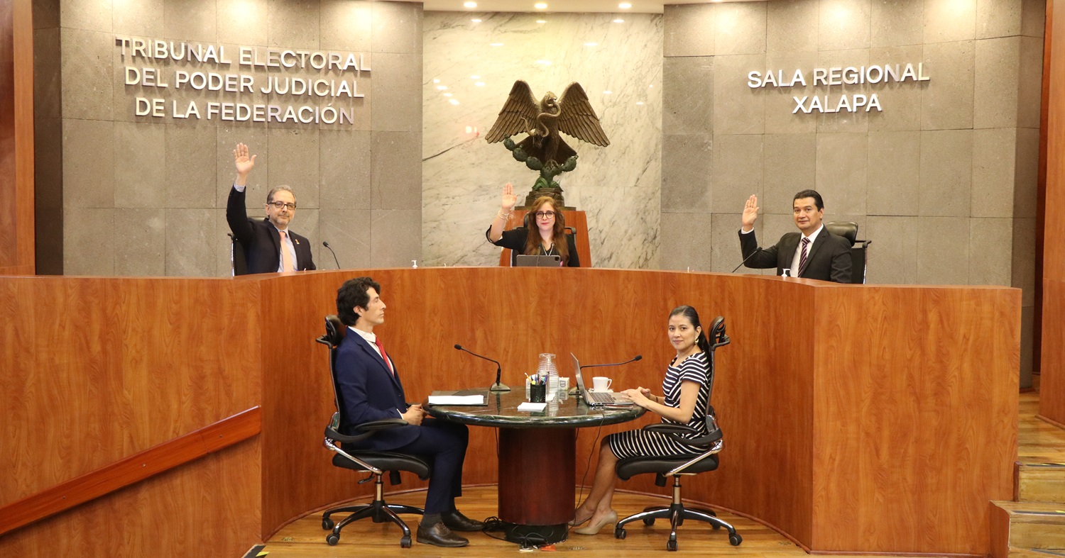 LA SALA REGIONAL XALAPA CONFIRMÓ LA DECLARACIÓN DE VALIDEZ DE LAS ELECCIONES MUNICIPALES DE TRES AYUNTAMIENTOS DEL ESTADO DE CHIAPAS Y DOS DEL ESTADO DE TABASCO