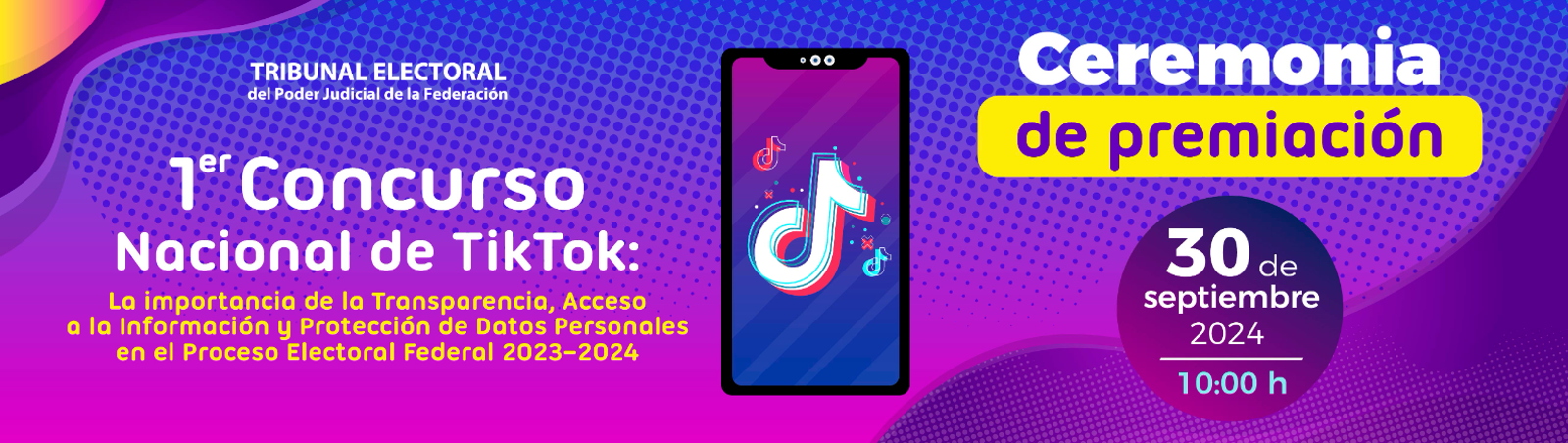 Ceremonia de Premiación del 1er Concurso Nacional de TikTok